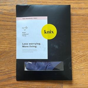 NWT Knix Super Leakproof Thong High Absorbency